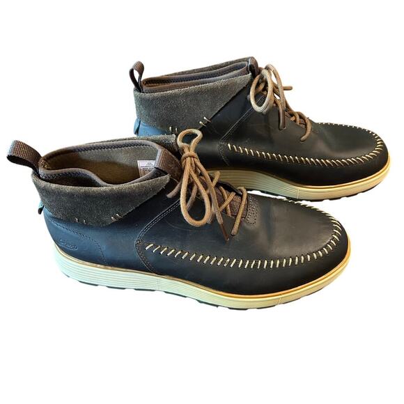 Chaco Men’s Dixon Mid Boots Java Brown Leather Size 10 Performance - Picture 7 of 9